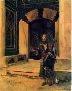 Arab or Arabic people and life. Orientalism oil paintings  404